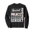 Senior 2027 Baseball Fiance Proud Sweatshirt - Aesthetic Graphic Men Women - T-Shirt, Sweatshirt, Hoodie