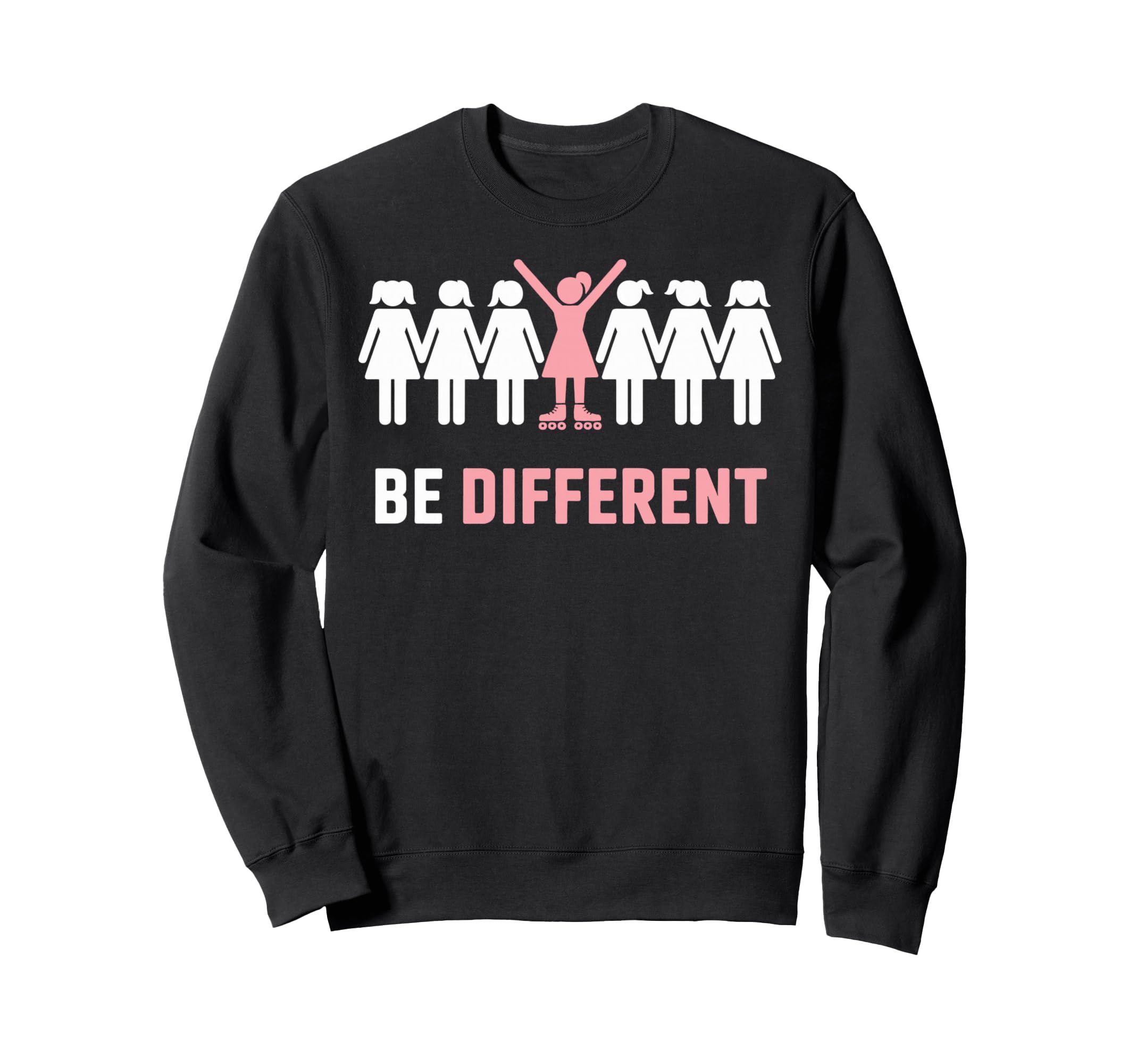 Different Roller Skate Roller Sweatshirt - Custom Art Print for Adults - T-Shirt, Sweatshirt, Hoodie