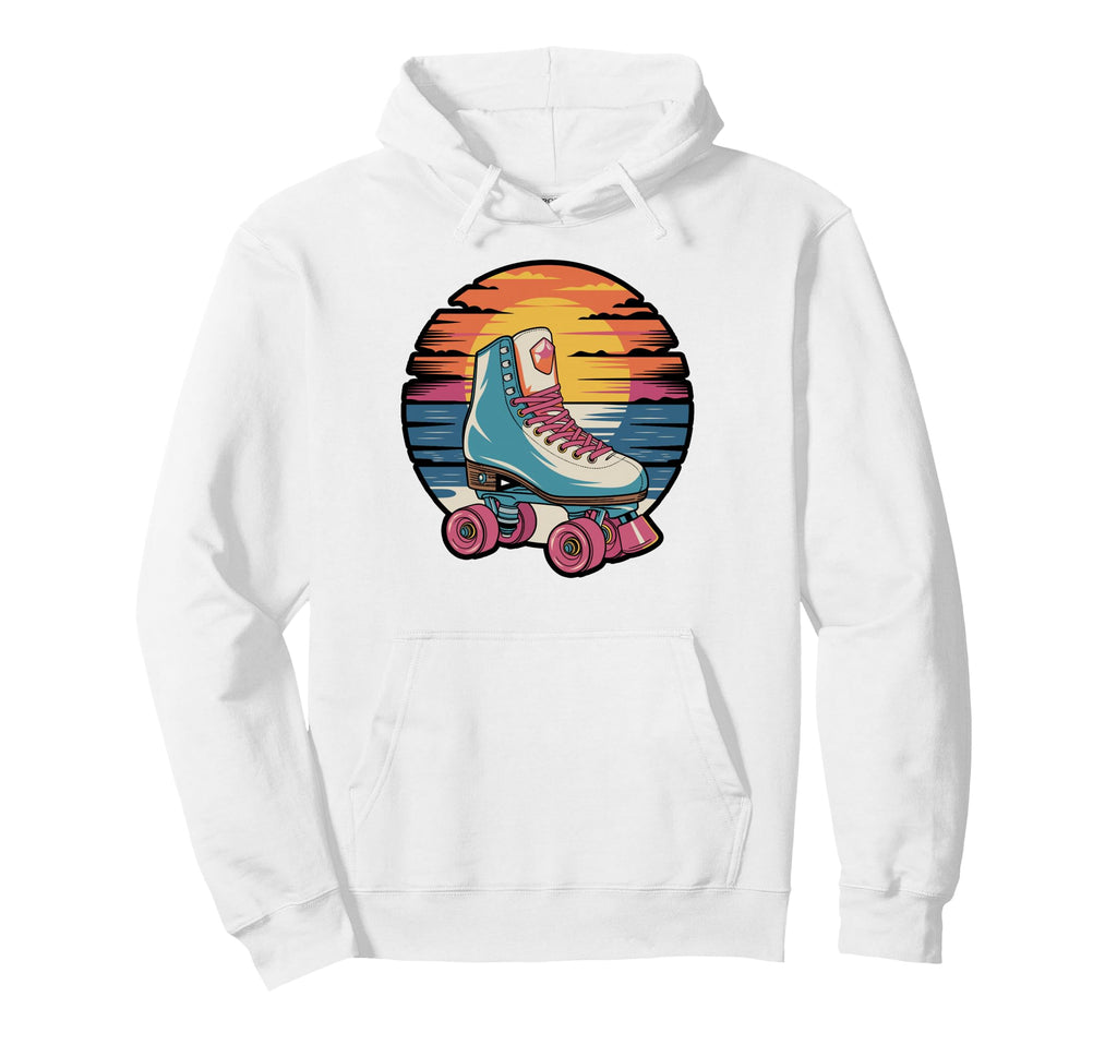 Colorful Roller Skate Lineup Hoodie - Casual Everyday Wear for Adults - T-Shirt, Sweatshirt, Hoodie