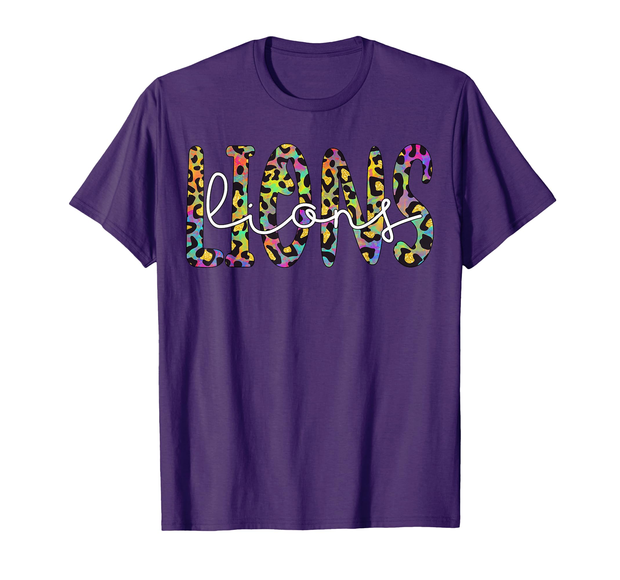 Lions School Sports Fan Team Spirit T-Shirt - Streetwear Style Unisex - T-Shirt, Sweatshirt, Hoodie