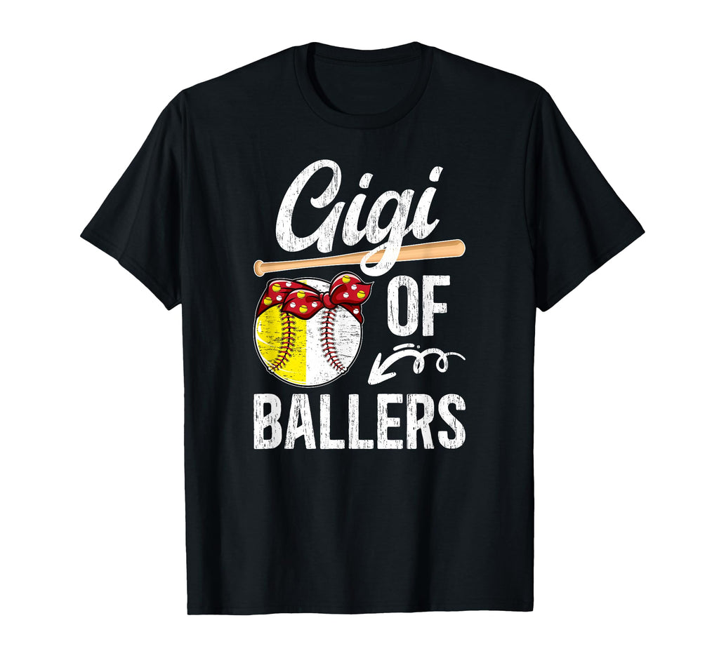 Gigi Ballers Baseball Softball Gigi T-Shirt - Fun Novelty Design Unisex - T-Shirt, Sweatshirt, Hoodie