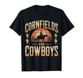 Iowa Cornfields And Cowboys T-Shirt - Aesthetic Graphic Men Women - T-Shirt, Sweatshirt, Hoodie