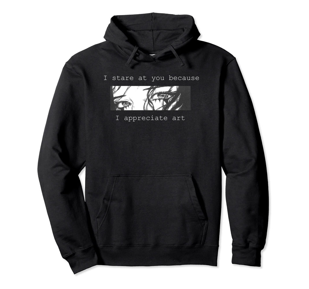 Vaporwave Aesthetic Anime I Appreciate Hoodie - Novelty Apparel for Adults - T-Shirt, Sweatshirt, Hoodie