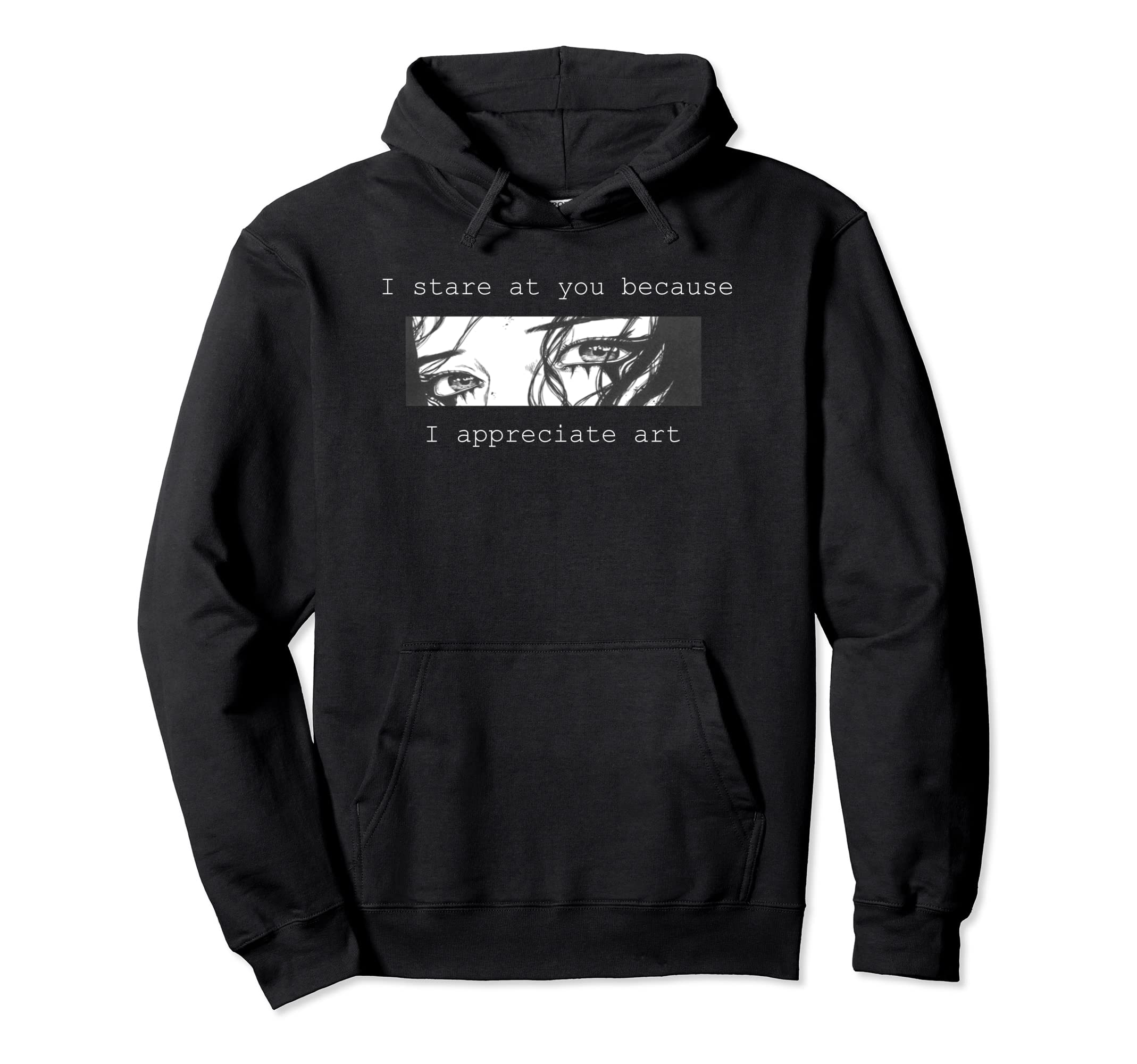 Vaporwave Aesthetic Anime I Appreciate Hoodie - Novelty Apparel for Adults - T-Shirt, Sweatshirt, Hoodie