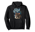 Rat 90S Funny Rat 80S Rodents Lover Hoodie - Trendy Graphic Unisex - T-Shirt, Sweatshirt, Hoodie
