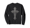 Cross Gothic Grunge Aesthetic Y2K Sweatshirt - Aesthetic Graphic for Adults - T-Shirt, Sweatshirt, Hoodie