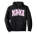 Mama Lightning Bolt Checkered Hoodie - Aesthetic Graphic for Adults - T-Shirt, Sweatshirt, Hoodie