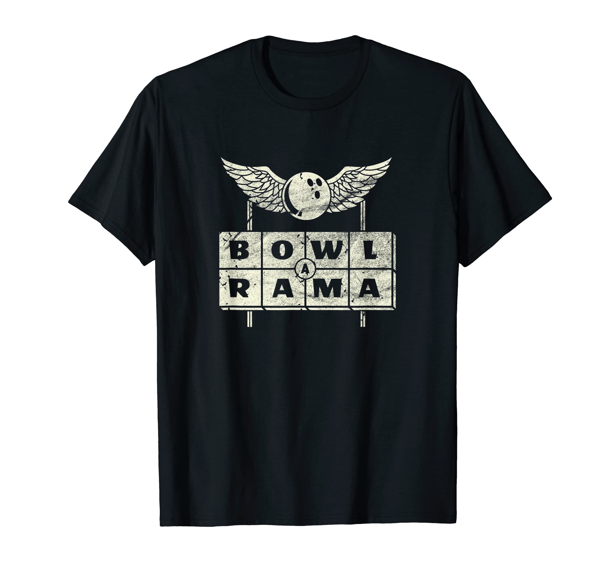 Bowl Rama Bowling Alley Sign Bowler T-Shirt - Streetwear Style for Adults - T-Shirt, Sweatshirt, Hoodie