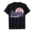 Grandpa Rookie Baseball 1St Birthday T-Shirt - Novelty Apparel Unisex - T-Shirt, Sweatshirt, Hoodie