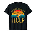 Tiger Is My Spirit Animal Animal T-Shirt - Streetwear Style for Adults - T-Shirt, Sweatshirt, Hoodie