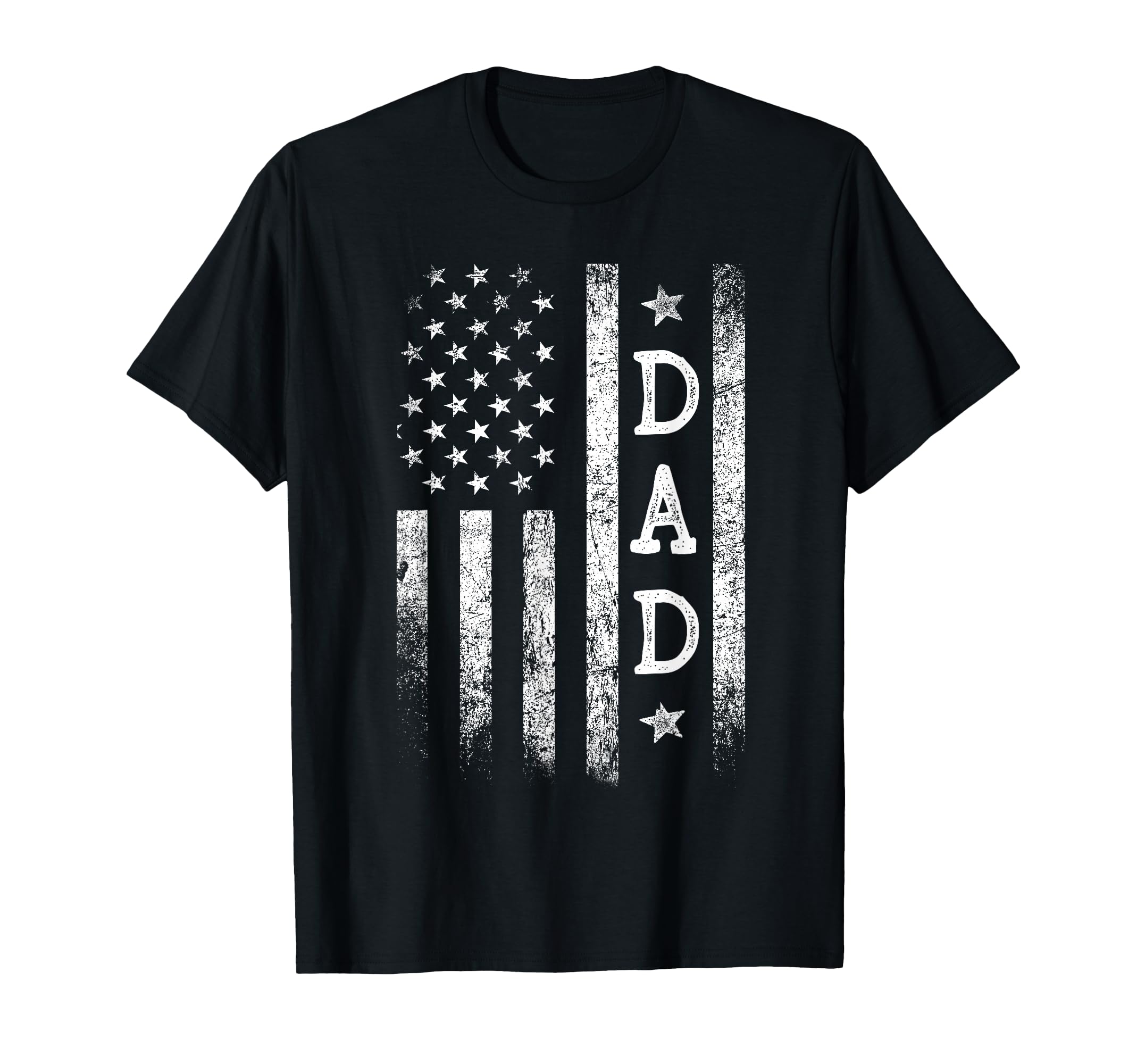 Dad American Flag Dad Gifts Patriotic T-Shirt - Novelty Apparel for Adults - T-Shirt, Sweatshirt, Hoodie
