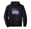 Made 1986 Y2K 80S 40Th Birthday Hoodie - Casual Everyday Wear Unisex - T-Shirt, Sweatshirt, Hoodie