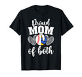 Mom Both Proud Volleyball Baseball Mom T-Shirt - Trendy Graphic Men Women - T-Shirt, Sweatshirt, Hoodie