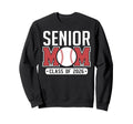 Senior Mom Class 2026 Baseball Sweatshirt - Custom Art Print for Adults - T-Shirt, Sweatshirt, Hoodie