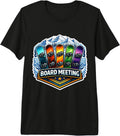 Funny Snow Board Meeting Snowboard Joke Pun Merch - Adult & Kids T-Shirts, Sweatshirts & Hoodies apparel design preview 1