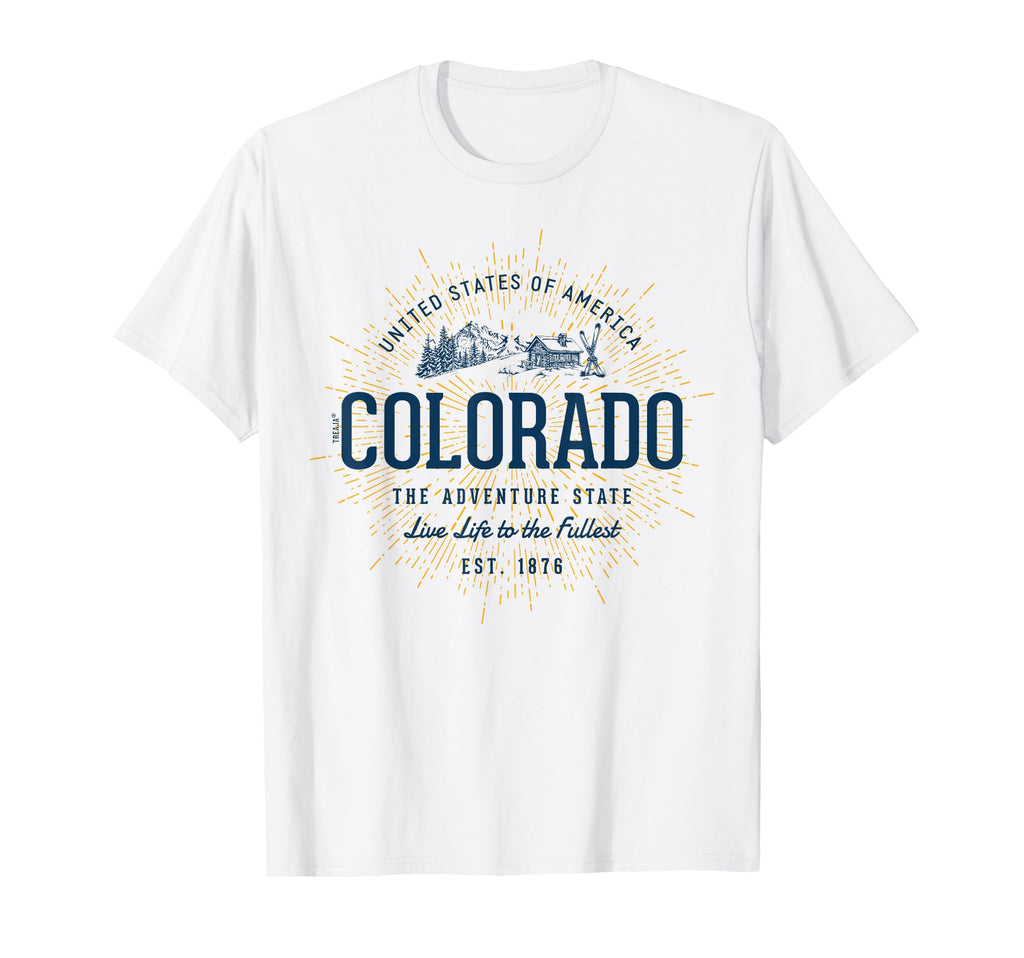 Styled State Colorado T-Shirt - Fun Novelty Design for Adults - T-Shirt, Sweatshirt, Hoodie