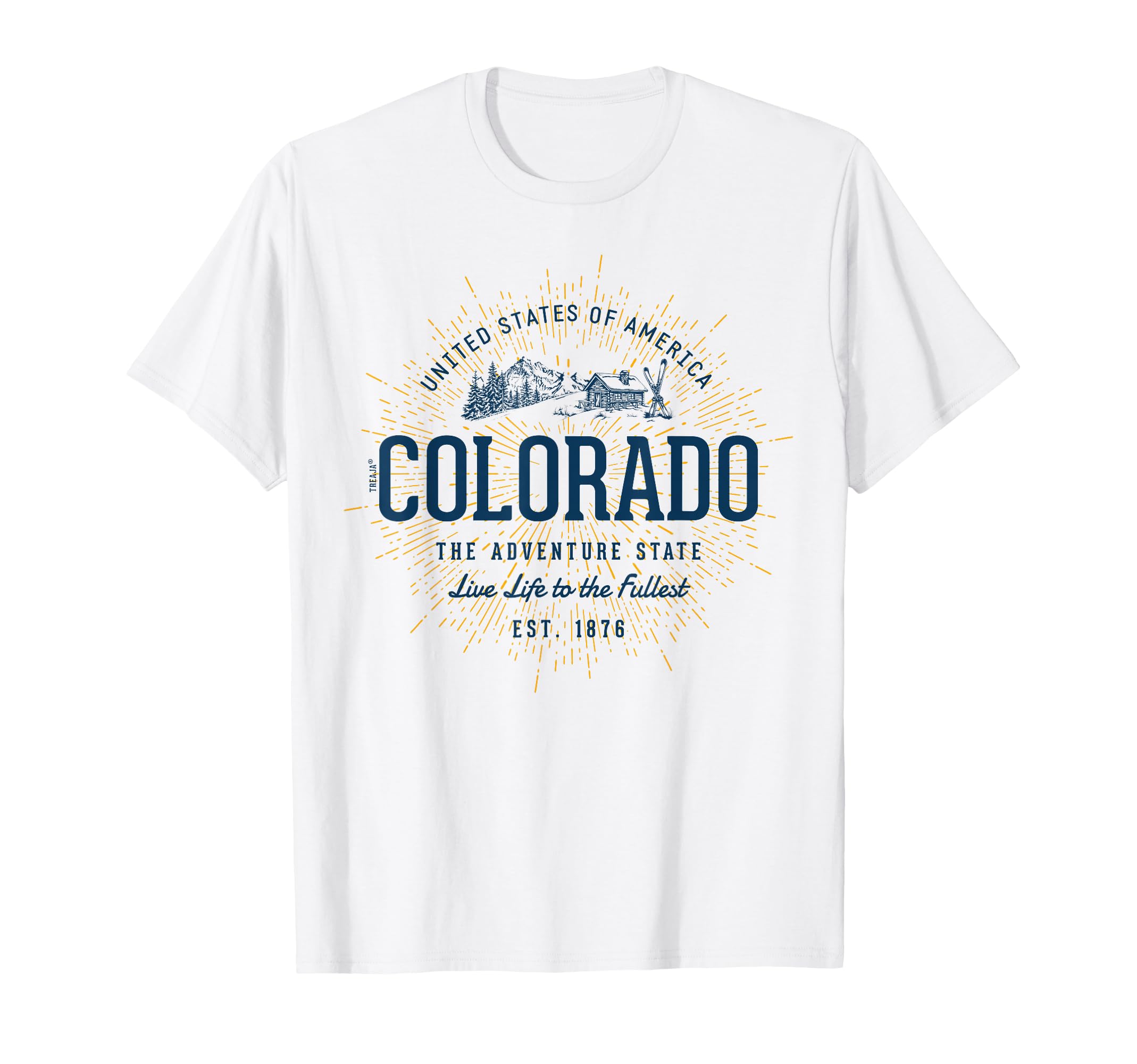 Styled State Colorado T-Shirt - Fun Novelty Design for Adults - T-Shirt, Sweatshirt, Hoodie