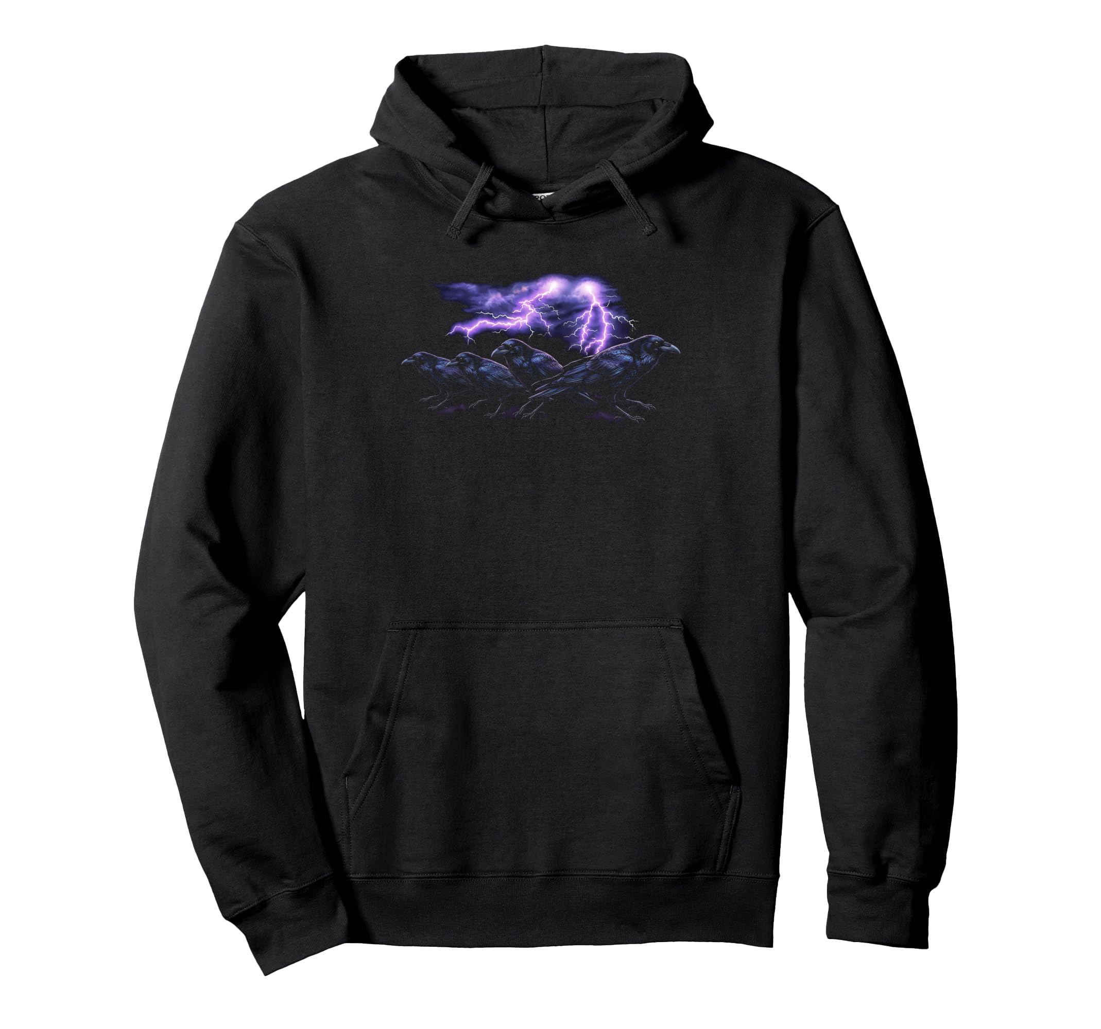 Crow 90S Funny Raven 80S Bird Lover Crow Hoodie - Graphic Print Unisex - T-Shirt, Sweatshirt, Hoodie