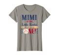 Mimi Mom First Birthday Little Rookie T-Shirt - Graphic Print Unisex - T-Shirt, Sweatshirt, Hoodie
