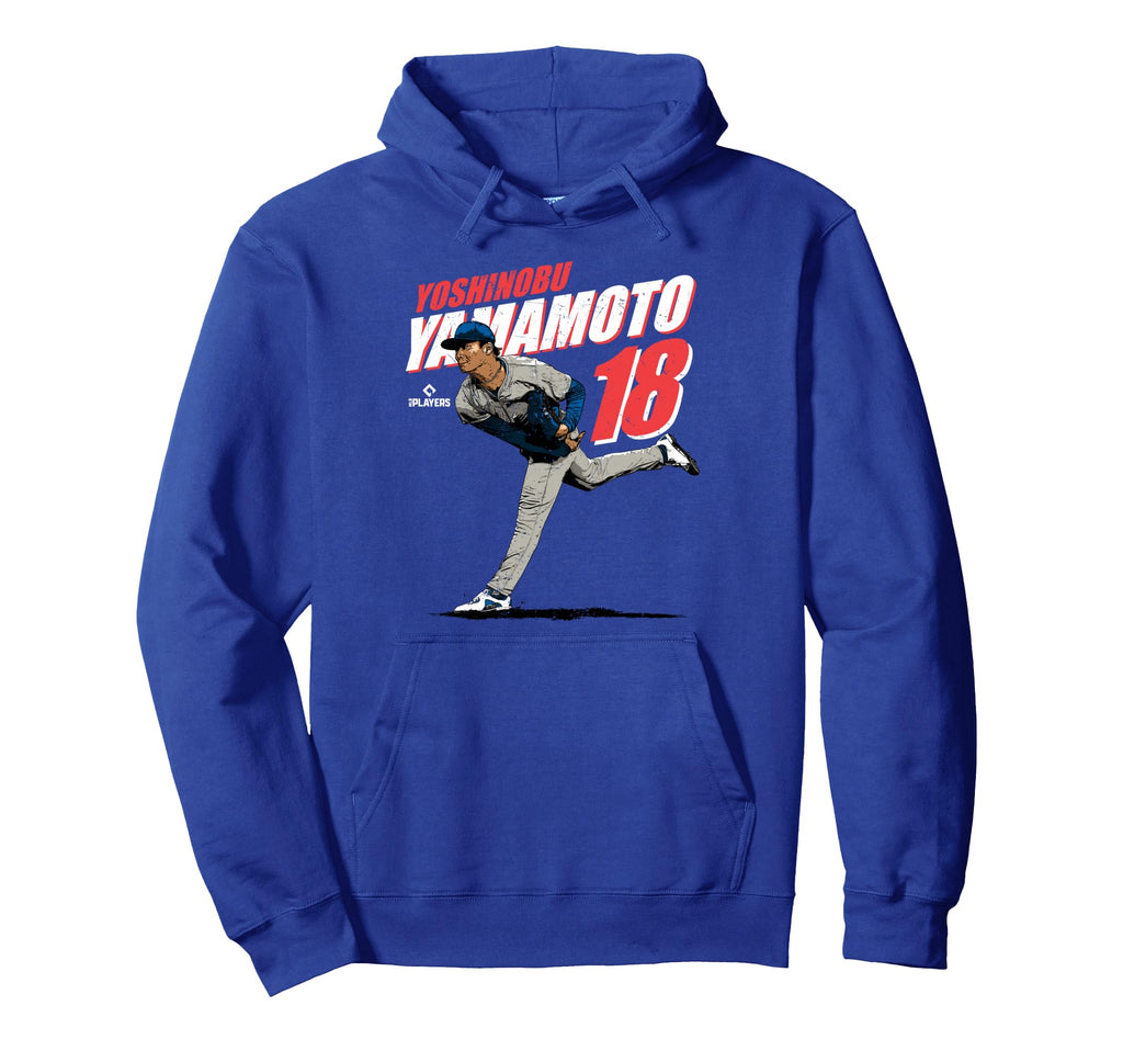 Yoshinobu Yamamoto Baseball Mlb Hoodie - Fun Novelty Design Men Women - T-Shirt, Sweatshirt, Hoodie