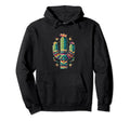 Cactus Serape Succulent Plant Cacti Hoodie - Streetwear Style for Adults - T-Shirt, Sweatshirt, Hoodie