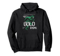 Bold Steps Y2K Streetwear Hoodie - Aesthetic Graphic Unisex - T-Shirt, Sweatshirt, Hoodie