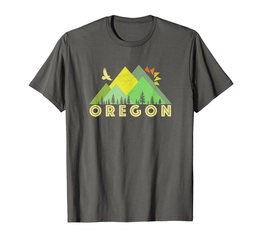 Distressed Oregon T Shirts T-Shirt - Fun Novelty Design Men Women - T-Shirt, Sweatshirt, Hoodie