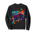 Boombox Radio Old School Hip Hop Sweatshirt - Unique Graphic for Adults - T-Shirt, Sweatshirt, Hoodie
