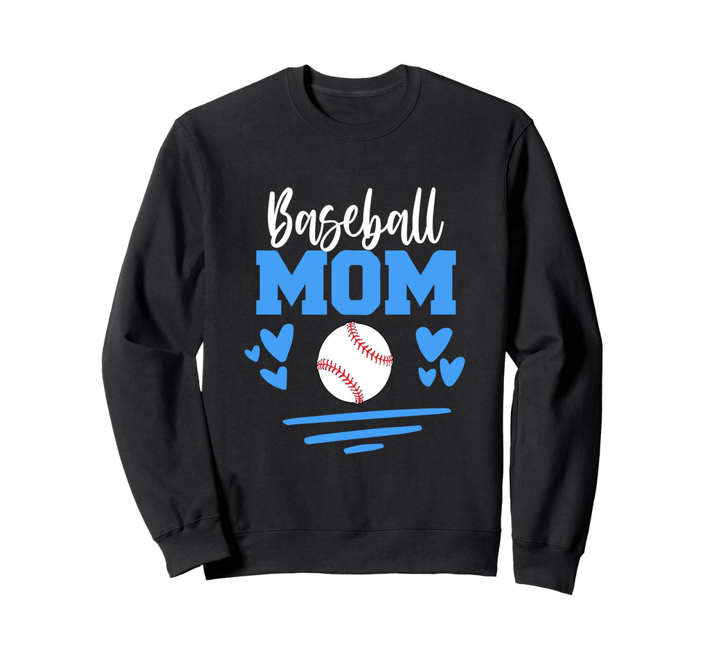 Baseball Mom Gift Cheering Mother Sweatshirt - Novelty Apparel for Adults - T-Shirt, Sweatshirt, Hoodie