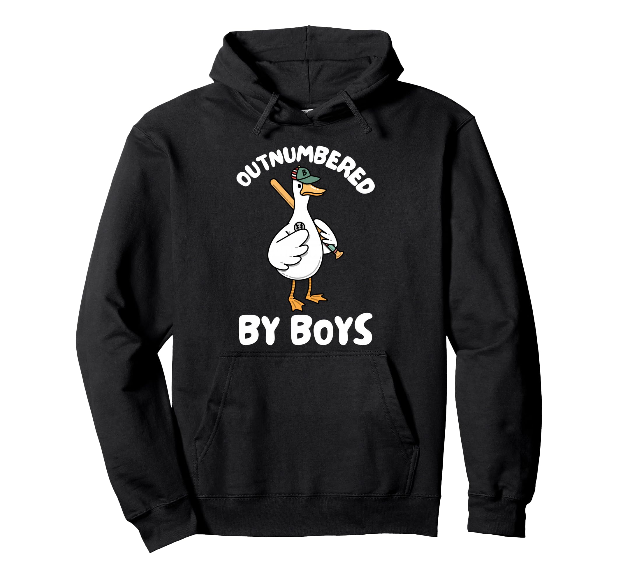 Mom Goose Mothers Day Outnumbered Hoodie - Unique Graphic Men Women - T-Shirt, Sweatshirt, Hoodie