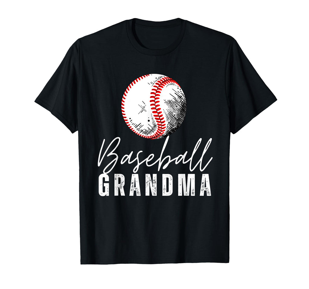 Baseball Grandma Family Matching T-Shirt - Casual Everyday Wear for Adults - T-Shirt, Sweatshirt, Hoodie