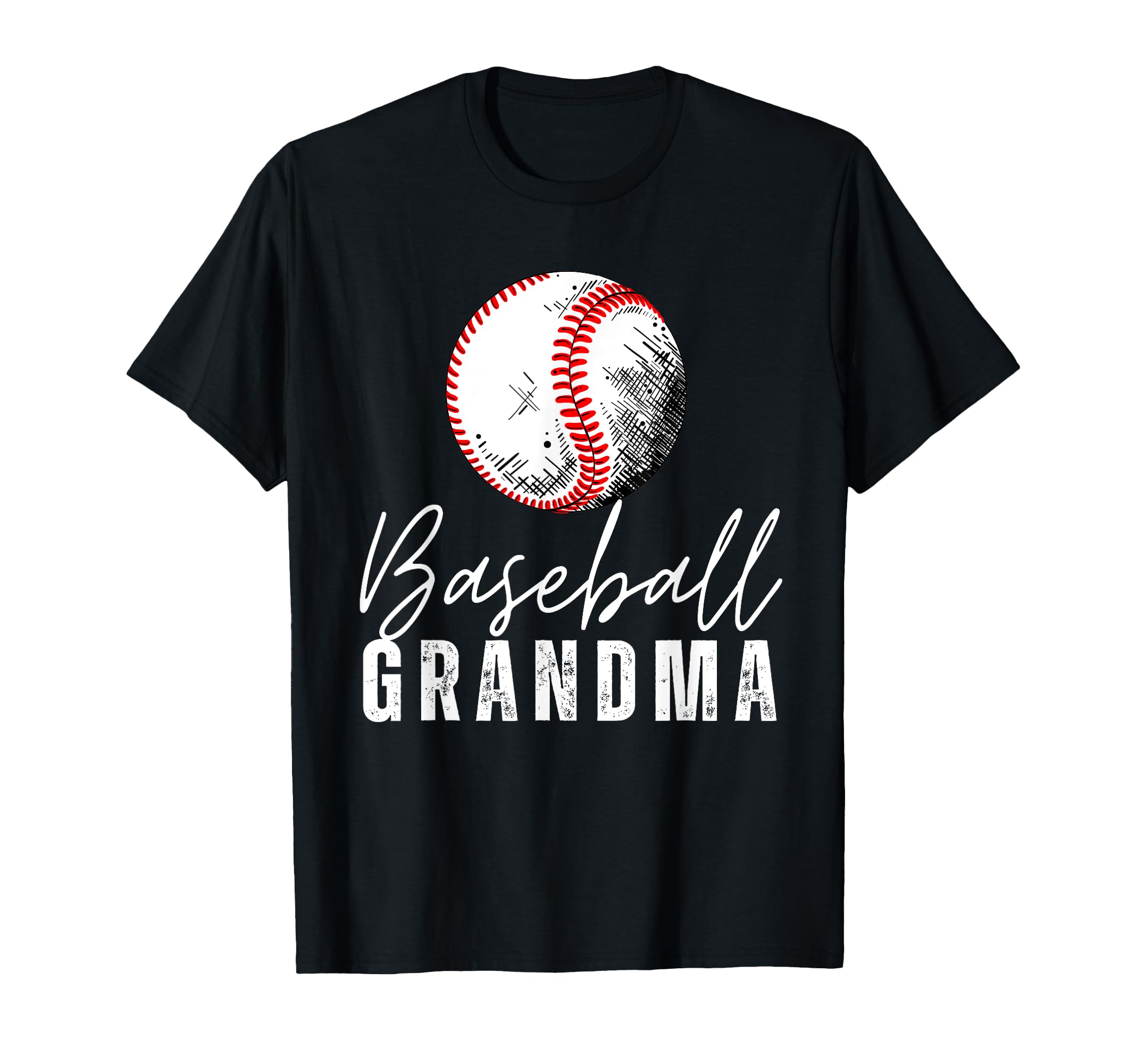 Baseball Grandma Family Matching T-Shirt - Casual Everyday Wear for Adults - T-Shirt, Sweatshirt, Hoodie