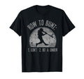 How To Bunt Dont Hit Dinger Funny T-Shirt - Minimalist Print for Adults - T-Shirt, Sweatshirt, Hoodie