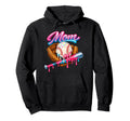 Baseball Mom Ice Cream Drip Baseball Hoodie - Aesthetic Graphic Unisex - T-Shirt, Sweatshirt, Hoodie