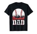 Baseball Dad Happy Fathers Day Shirts T-Shirt - Custom Art Print Unisex - T-Shirt, Sweatshirt, Hoodie