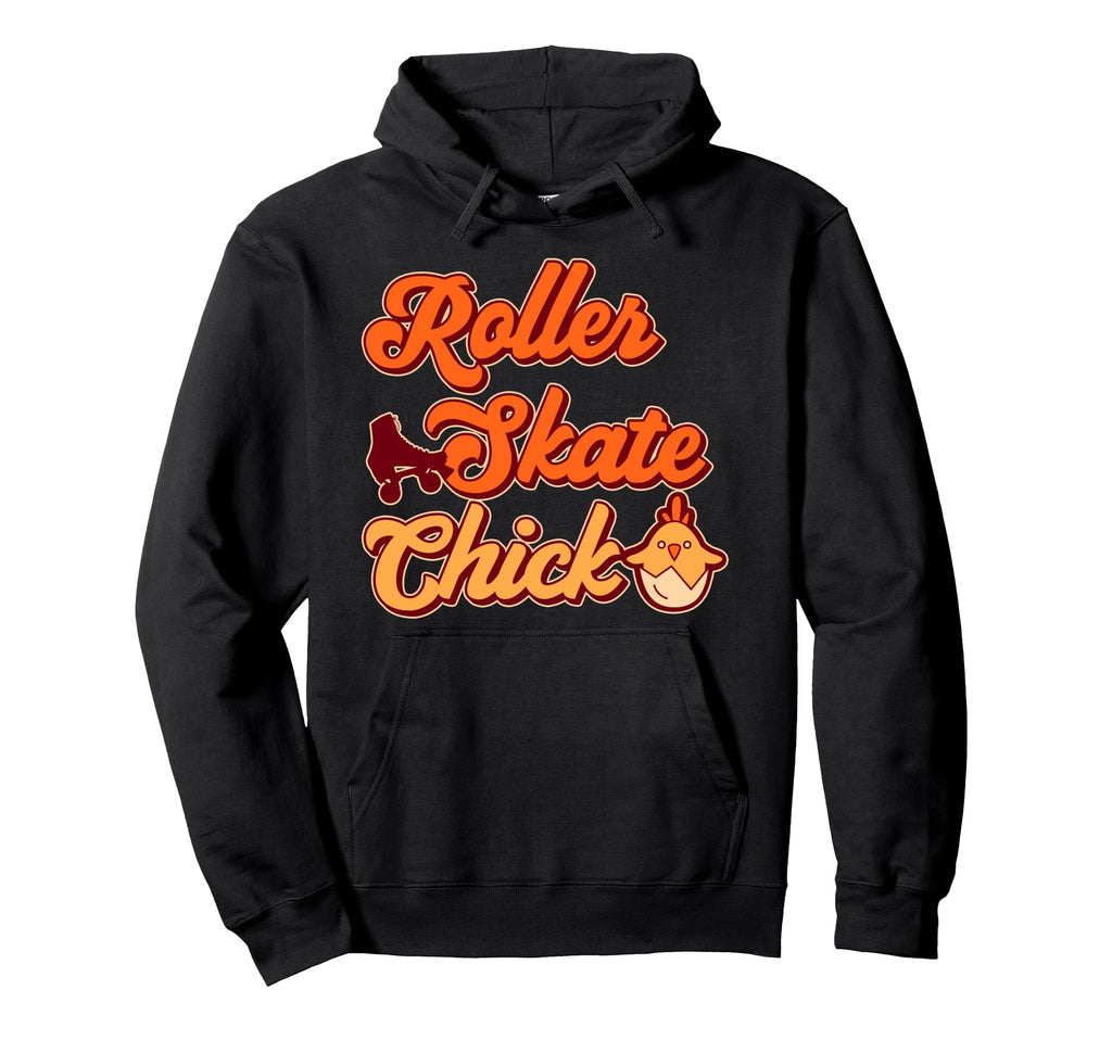 Roller Skating Skate 1970S Chicken Hoodie - Unique Graphic for Adults - T-Shirt, Sweatshirt, Hoodie