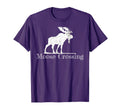 Moose Crossing Distressed T-Shirt - Casual Everyday Wear for Adults - T-Shirt, Sweatshirt, Hoodie