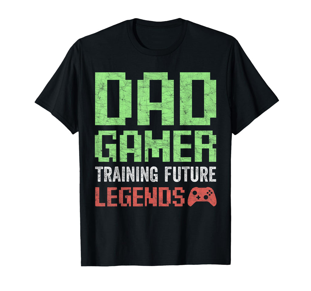 Gamer Dad Fathers Day Dad Gamer T-Shirt - Fun Novelty Design Men Women - T-Shirt, Sweatshirt, Hoodie