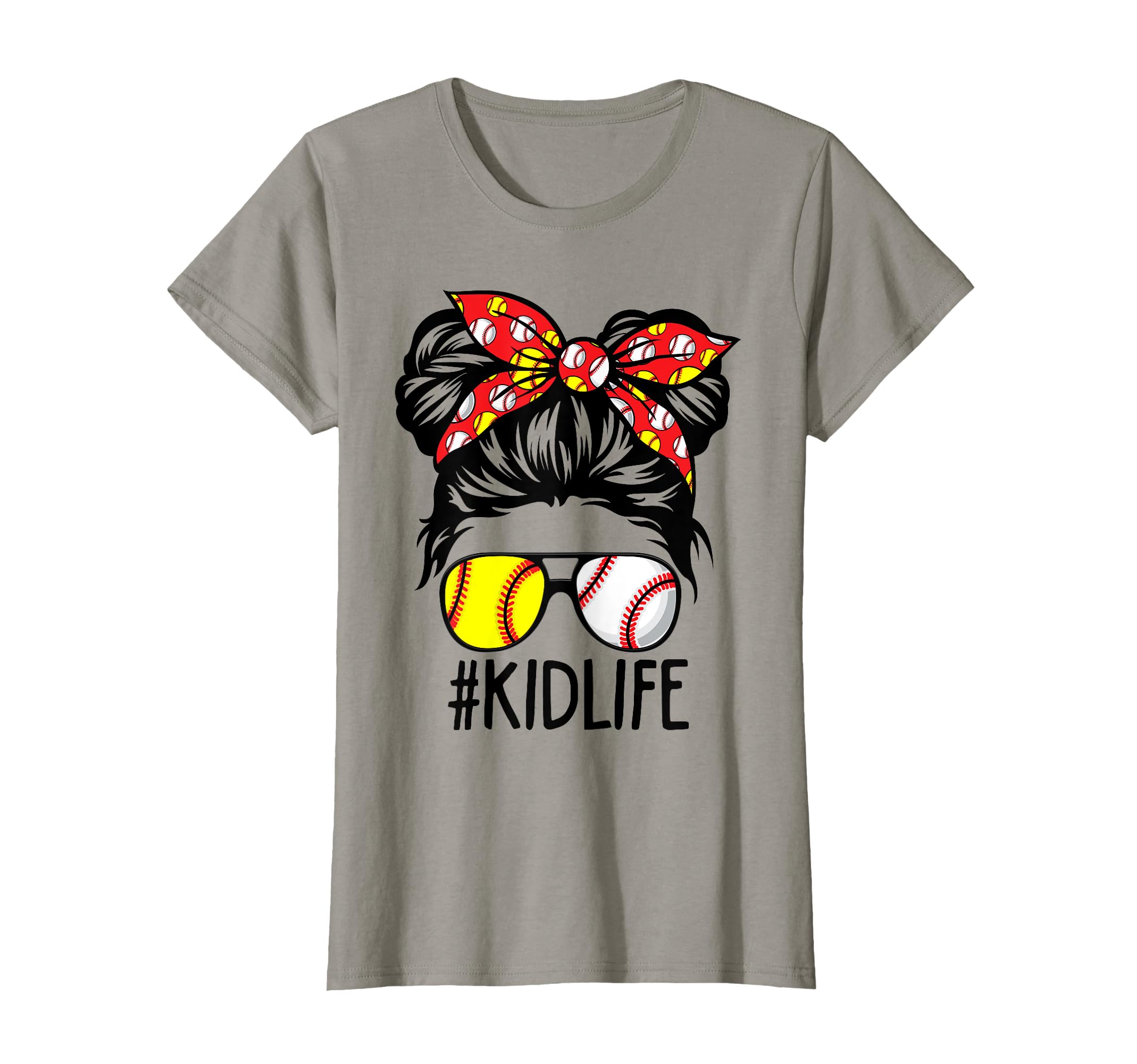 Dy Kidlife Softball Baseball Family T-Shirt - Trendy Graphic Men Women - T-Shirt, Sweatshirt, Hoodie