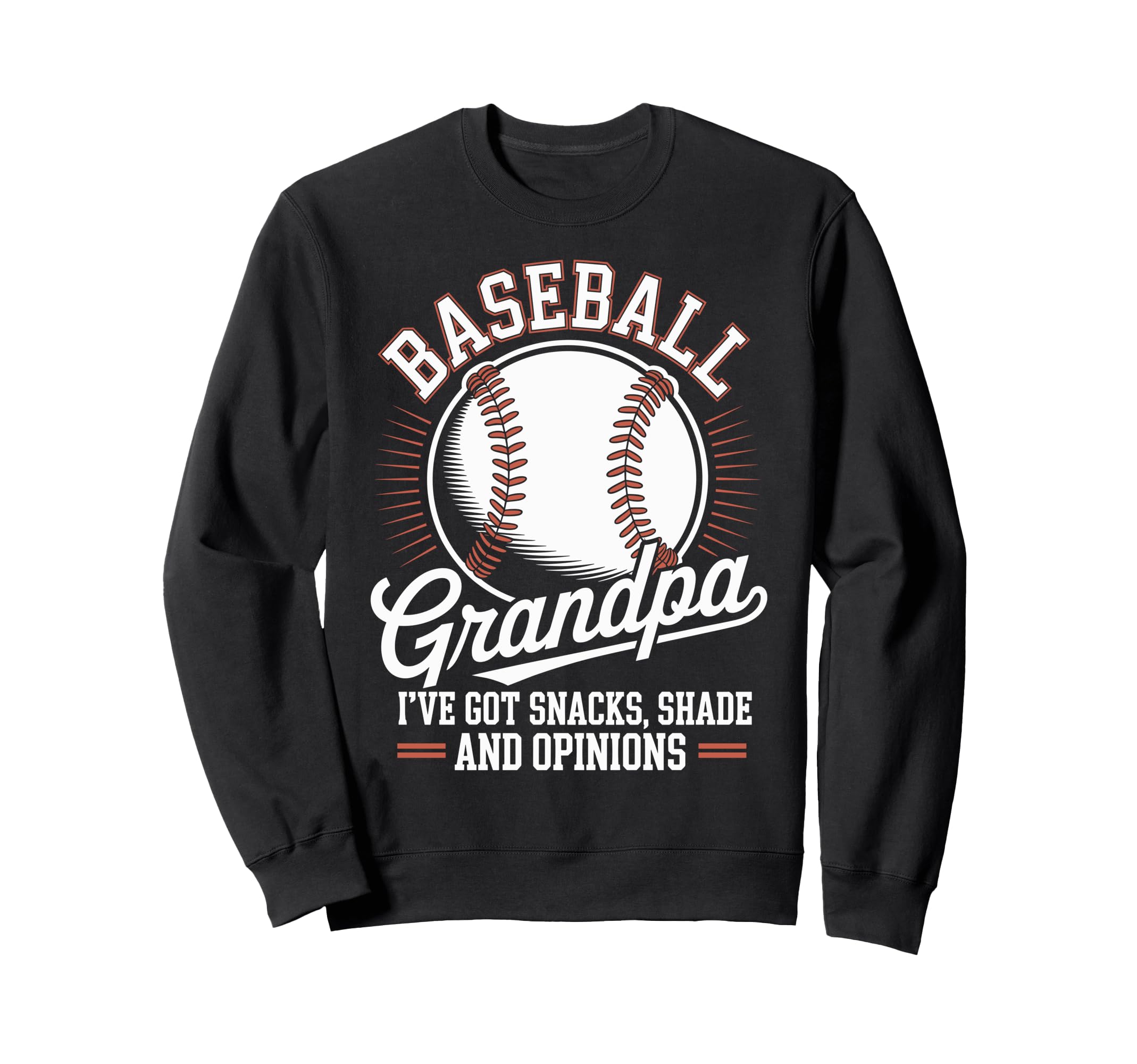 Funny Grandpa Baseball Player T-Shirt - Fun Novelty Design for Adults - T-Shirt, Sweatshirt, Hoodie