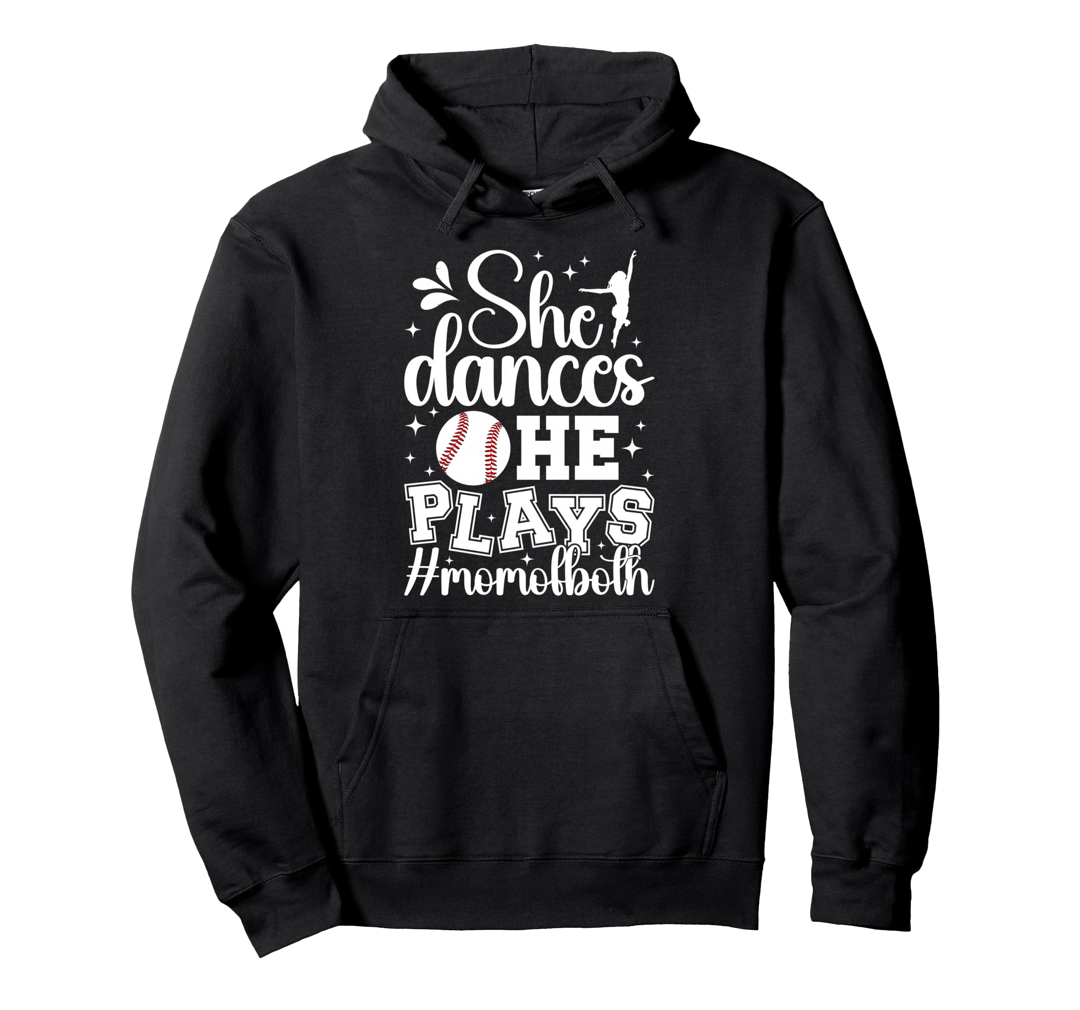 She Dances He Plays Mom Both Dance Hoodie - Aesthetic Graphic Men Women - T-Shirt, Sweatshirt, Hoodie