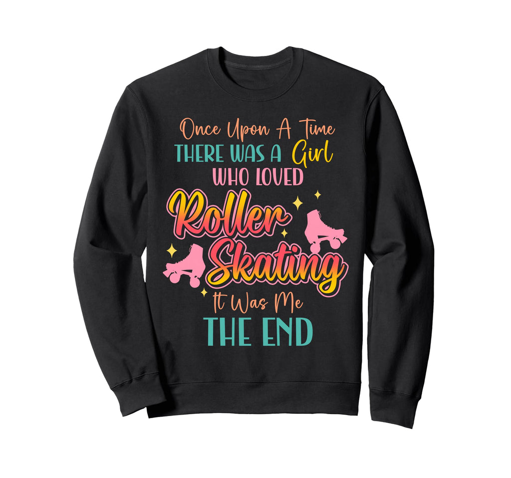 Roller Skating Skate 1970S Watercolor Sweatshirt - Graphic Print Unisex - T-Shirt, Sweatshirt, Hoodie