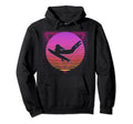 Surfing Surfer Vaporwave 80S 90S Sunset Hoodie - Unique Graphic for Adults - T-Shirt, Sweatshirt, Hoodie