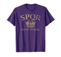 Spqr Arched Roman Eagle Roma T-Shirt - Casual Everyday Wear for Adults - T-Shirt, Sweatshirt, Hoodie