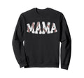 Baseball Mama Mom Sporty Player Sweatshirt - Aesthetic Graphic Unisex - T-Shirt, Sweatshirt, Hoodie
