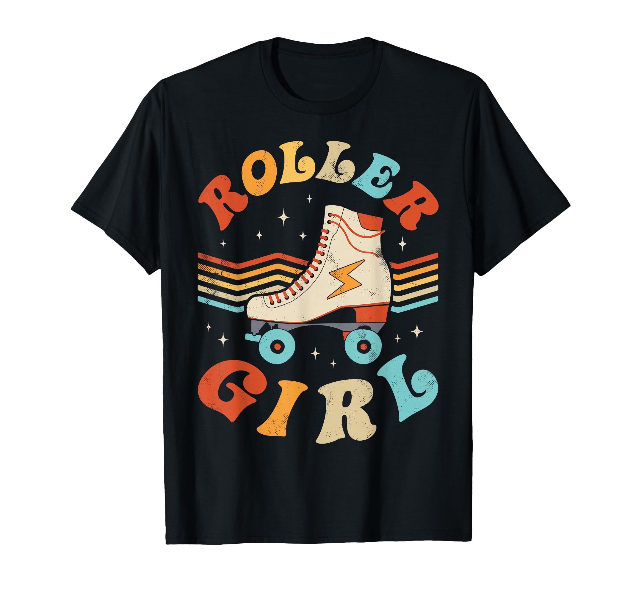 Roller Skater Skating 70S 80S Skates T-Shirt - Minimalist Print Unisex - T-Shirt, Sweatshirt, Hoodie