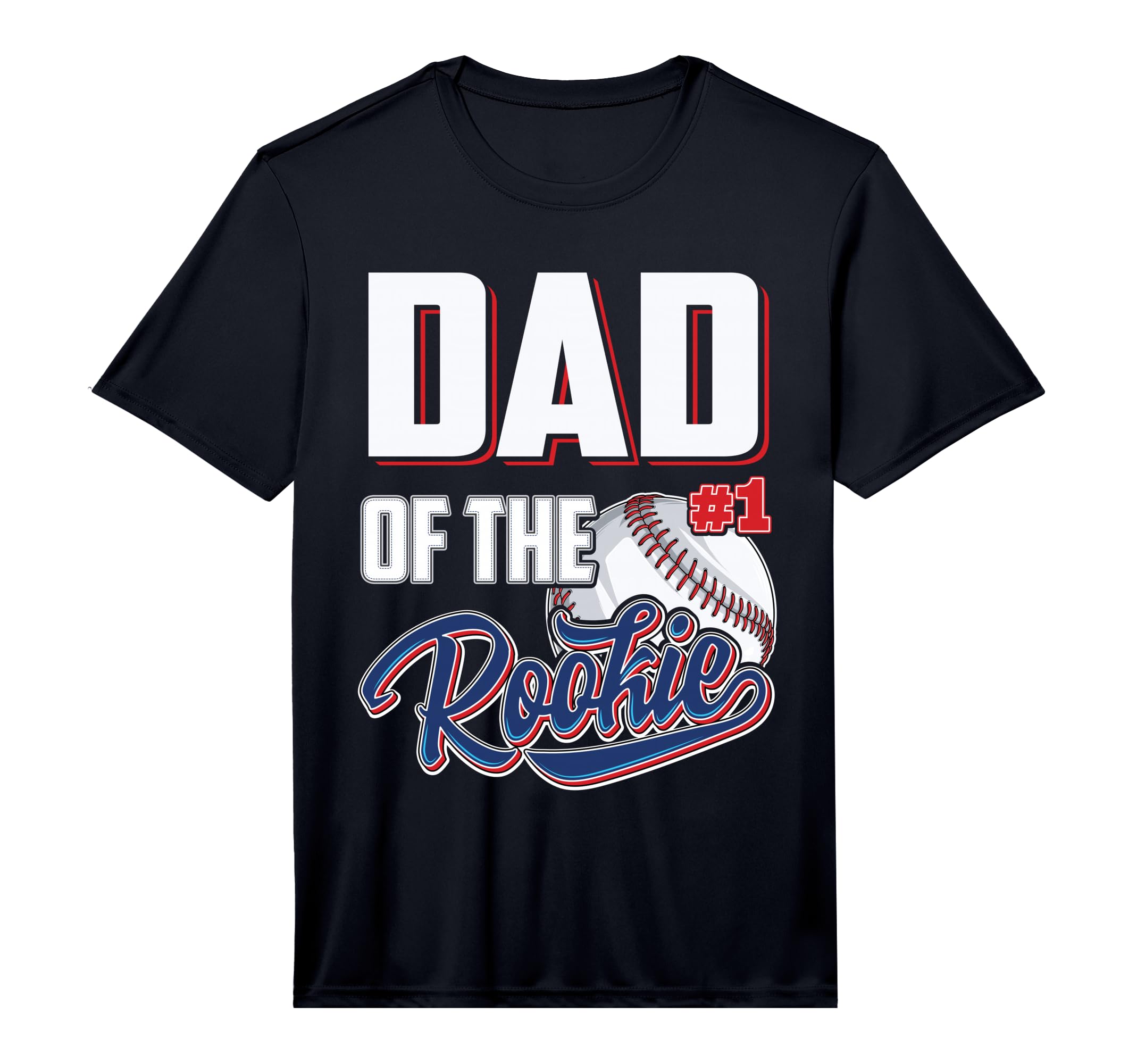 Dad Rookie 1 Years Old Team 1St Birthday T-Shirt - Custom Art Print Unisex - T-Shirt, Sweatshirt, Hoodie
