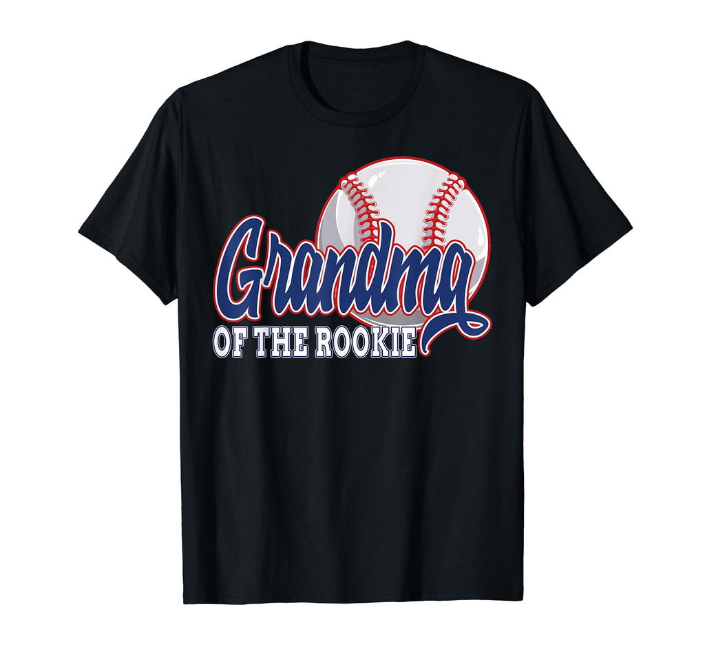 Grandma Rookie Baseball Birthday T-Shirt - Fun Novelty Design for Adults - T-Shirt, Sweatshirt, Hoodie