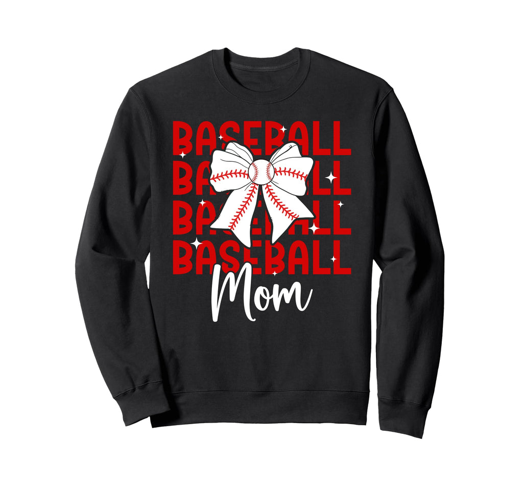 Baseball Mom Baseball Player Mom Sweatshirt - Graphic Print for Adults - T-Shirt, Sweatshirt, Hoodie