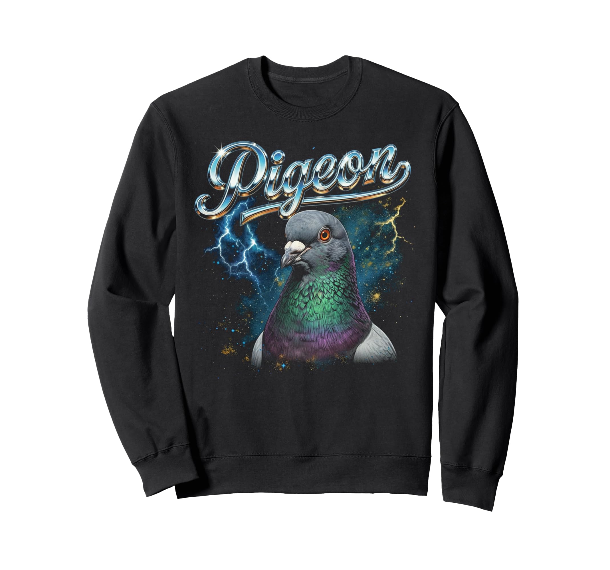 Pigeon 90S Funny Pigeon 80S Birds Sweatshirt - Aesthetic Graphic Men Women - T-Shirt, Sweatshirt, Hoodie